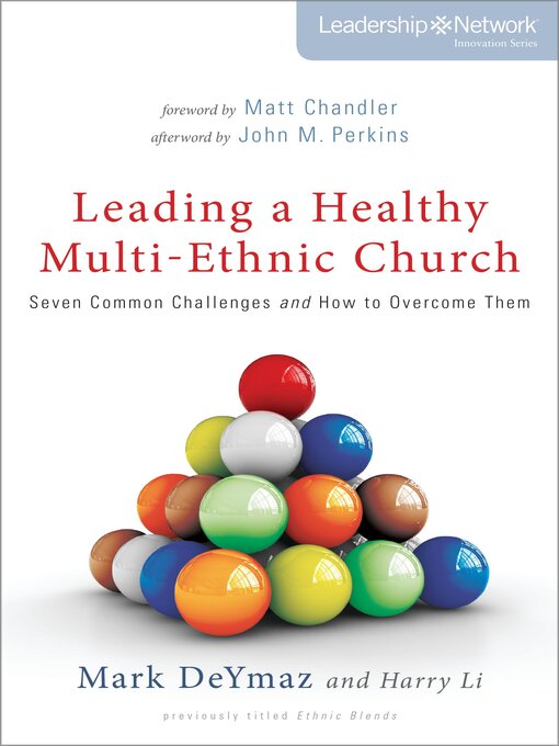 Title details for Leading a Healthy Multi-Ethnic Church by Mark DeYmaz - Available